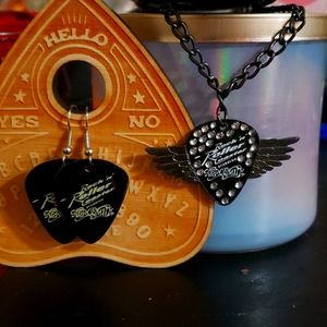 Disney RockNRoller Coaster Earring & Necklace set